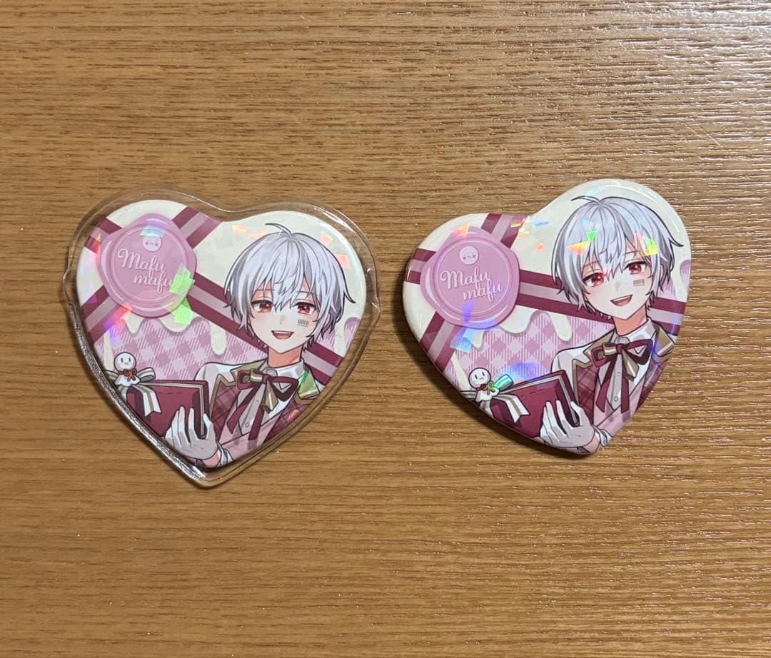 まふまふ バレンタイン 缶バッジ シークレット ホロ まとめ売り A3 痛