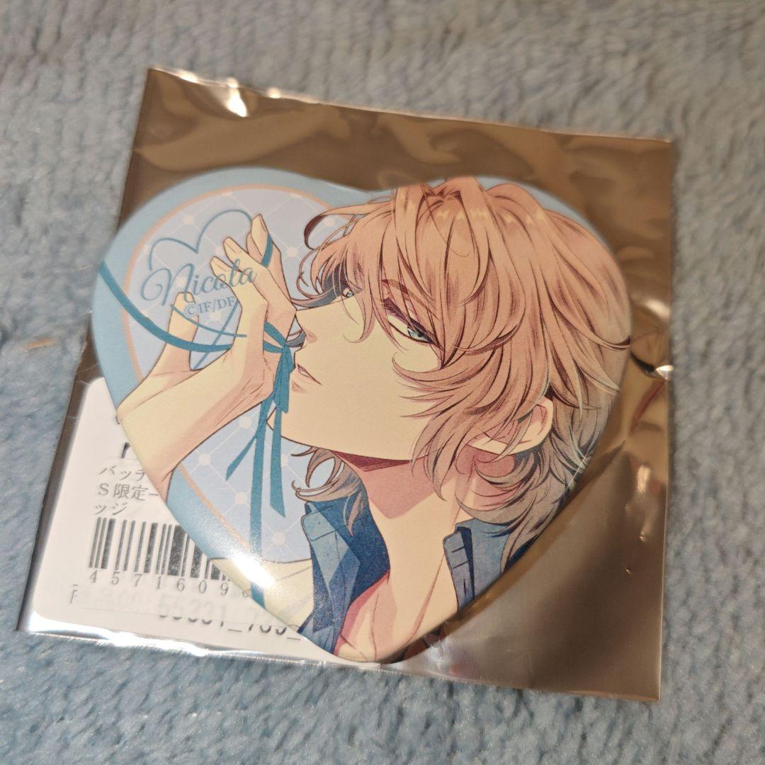 ピオフィオーレの晩鐘 ピオフィ ニコラ ハート缶バッジ ステラワース