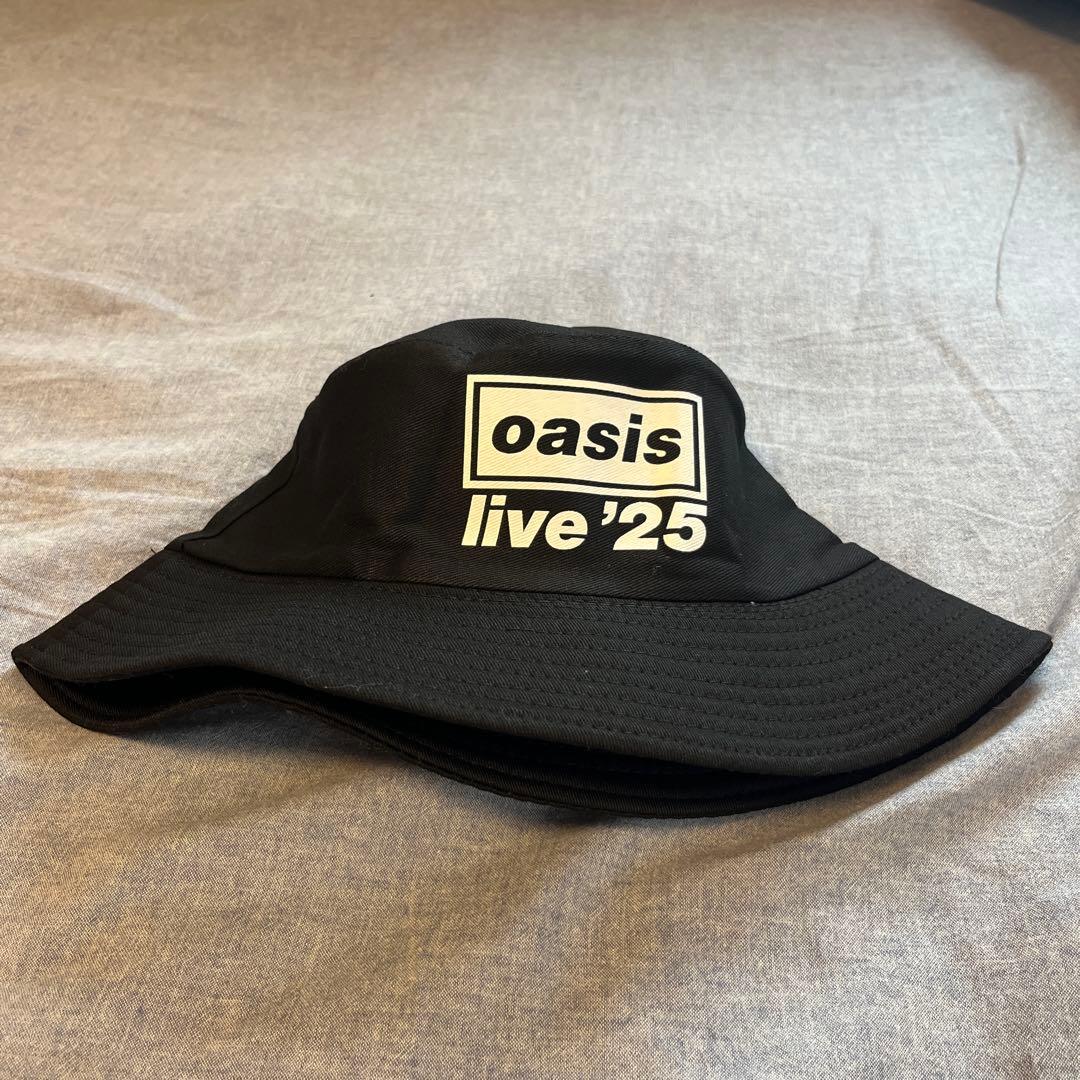 新品未使用品 オアシス oasis live '25 バケットハット ブラック