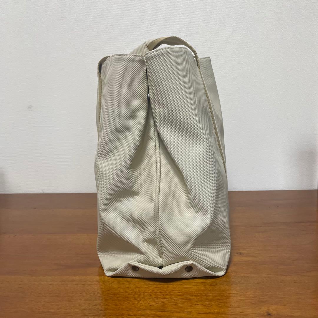 《極美品》ボッテガヴェネタ ナイロン×レザー ハンドバッグ ベージュ系