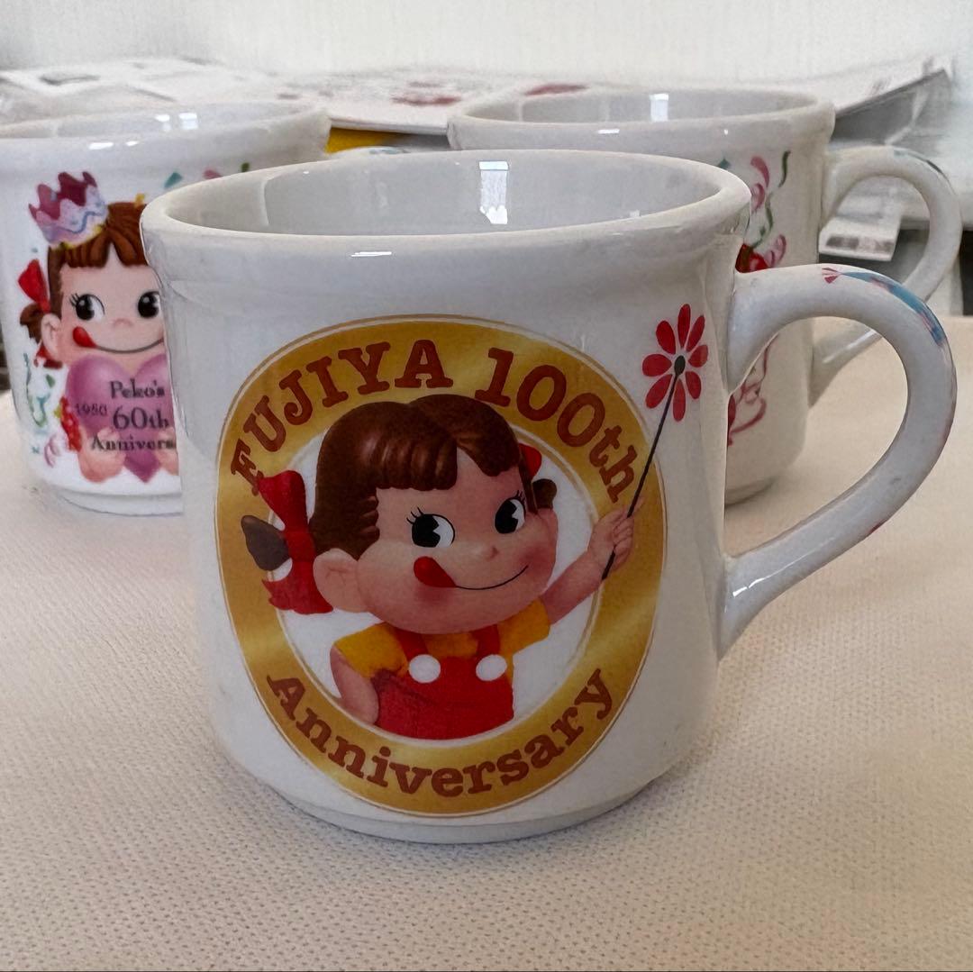 非売品】ペコちゃん マグカップ 6個セット 不二家 まとめ売り - メルカリ