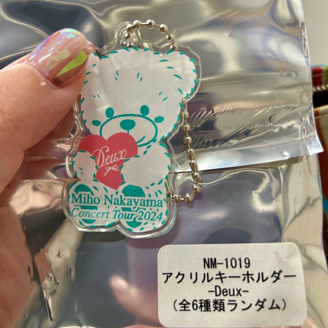中山美穂 2024 【Deux】アクリルキーホルダーコンサートグッズセット