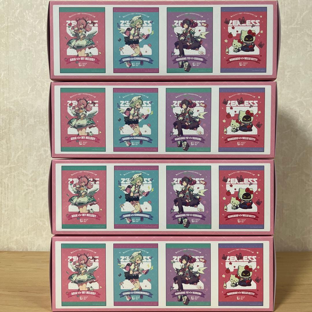 ゼンレスゾーンゼロ サンリオ メタルポスター GIGO限定 4種セット