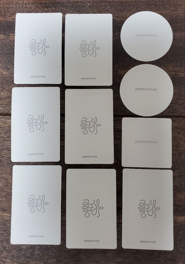 ☆10枚☆SHINee ジョンヒョン She is チョア ステッカーセット