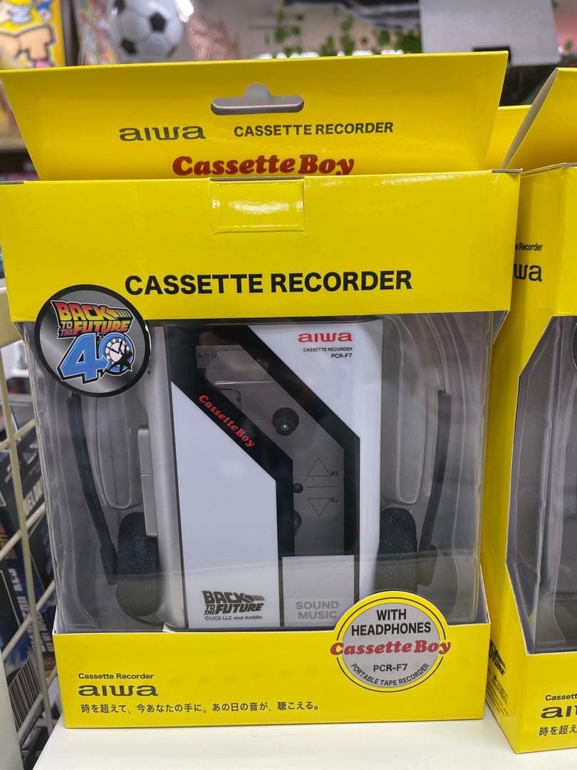 バックトゥーザフューチャー カセットレコーダー バック・トゥ・ザ・フューチャーで使われたカセットテープに関する考察