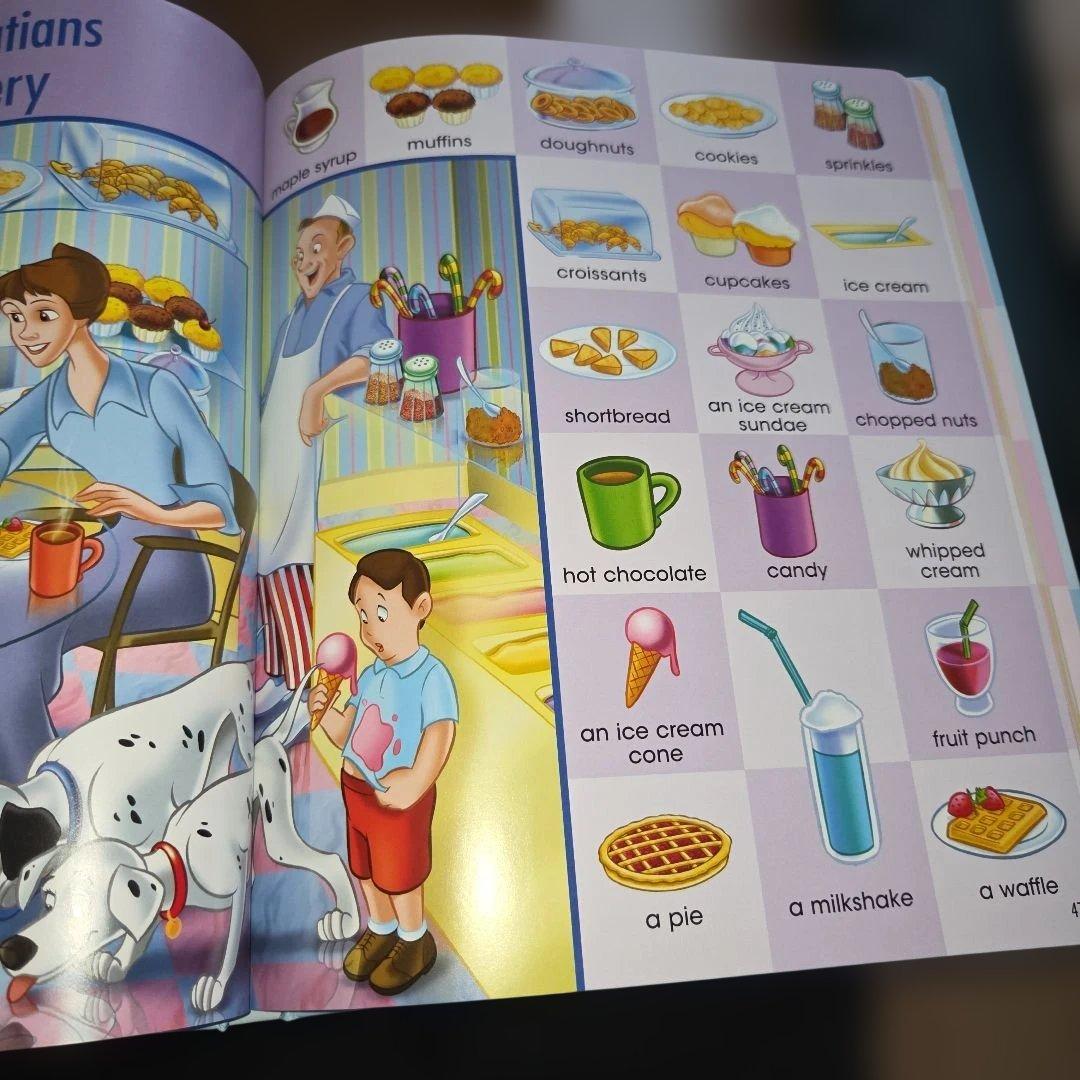 美品】ディズニー英語システム DWEの英語絵辞書 - メルカリ