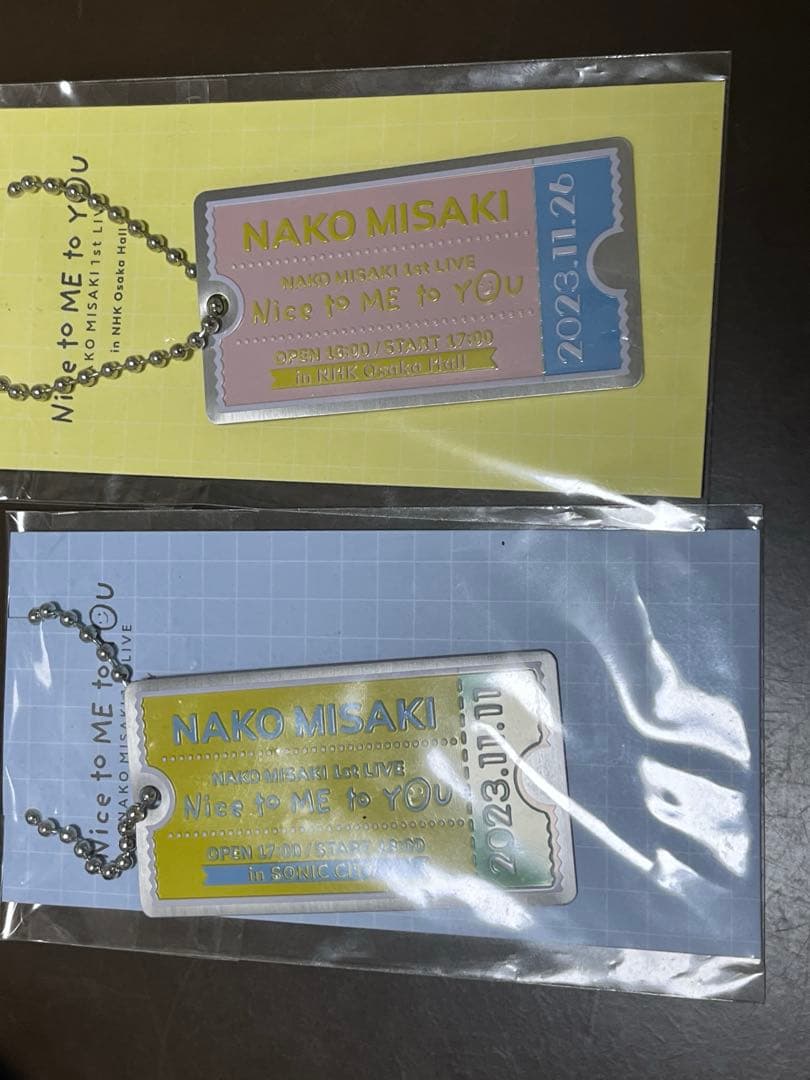 岬なこ　1st Live 直筆サイン入りチェキ・ショルダーバッグ