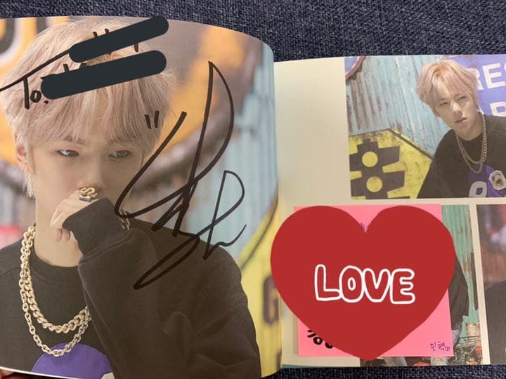 MONSTA X RUSH メンバー全員サイン入りアルバム - メルカリ