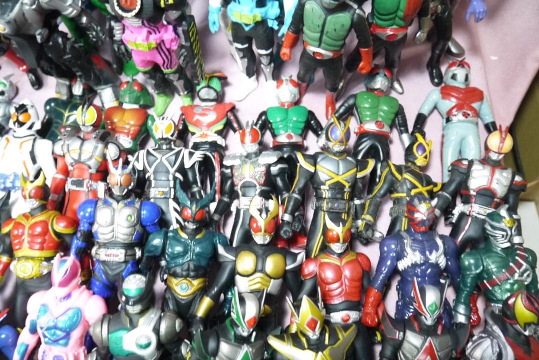 ライダーヒーローシリーズ ビッグサイズソフビフィギュア 130体セット