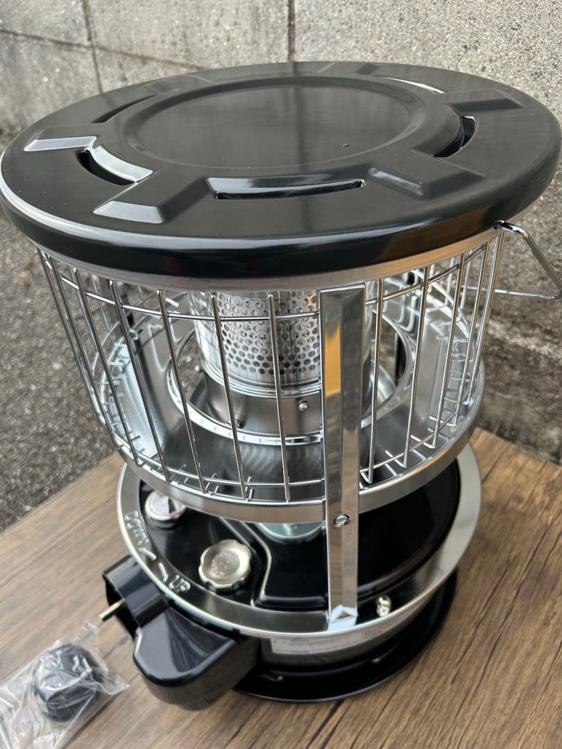 PASECO JKS-1S 石油ストーブ ブラック純正反射板セット - メルカリ