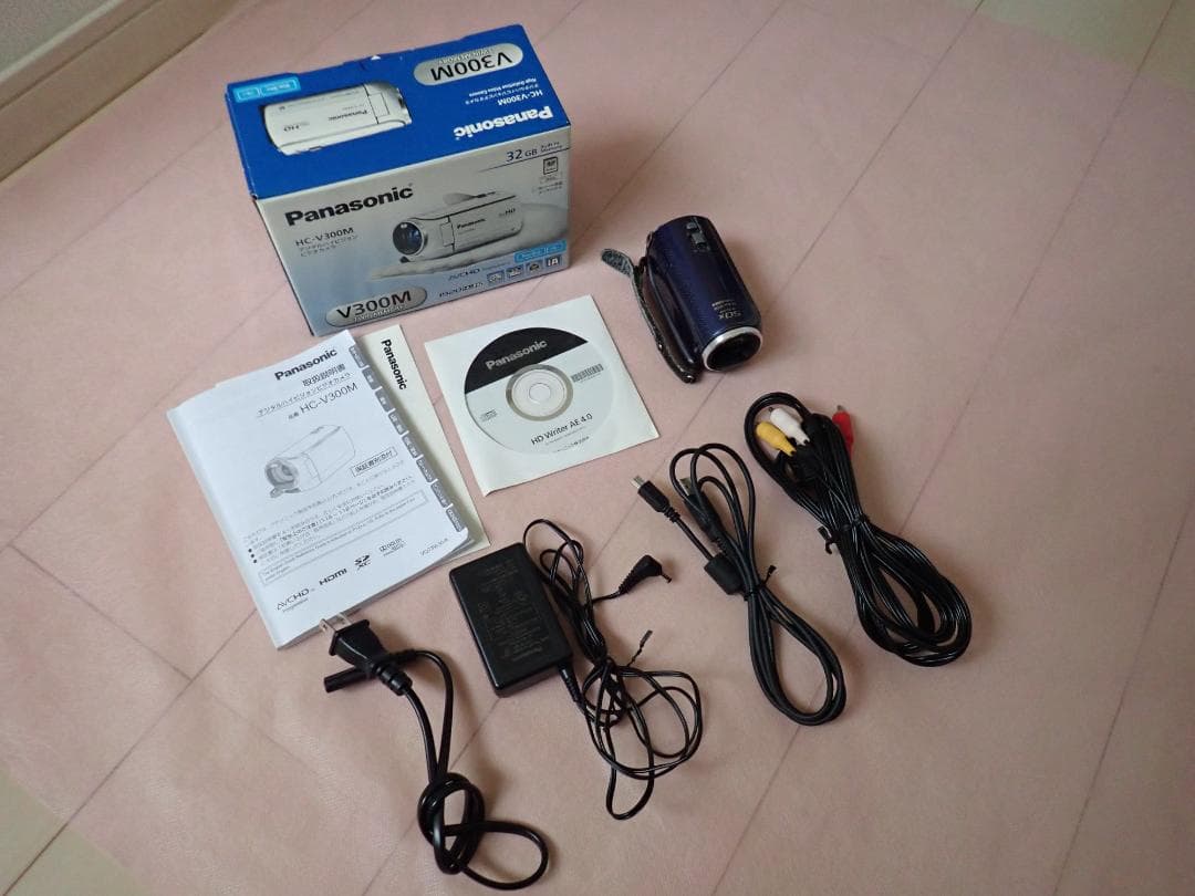パナソニック　HC-V300M-A　デジタルハイビジョンビデオカメラ　ジャンク品 Panasonic - パナソニック HC-V300M-A デジタルハイビジョンビデオ