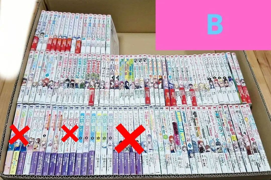 【青年・女性コミックまとめ】バラ・セット・まとめ売り可　B　⚠️表紙のみ