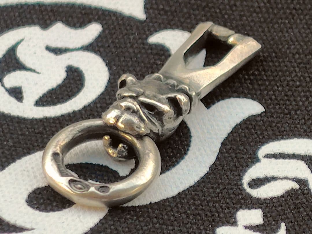 希少 GABORATORY ガボール オールドブル ジッパープル ペンダント