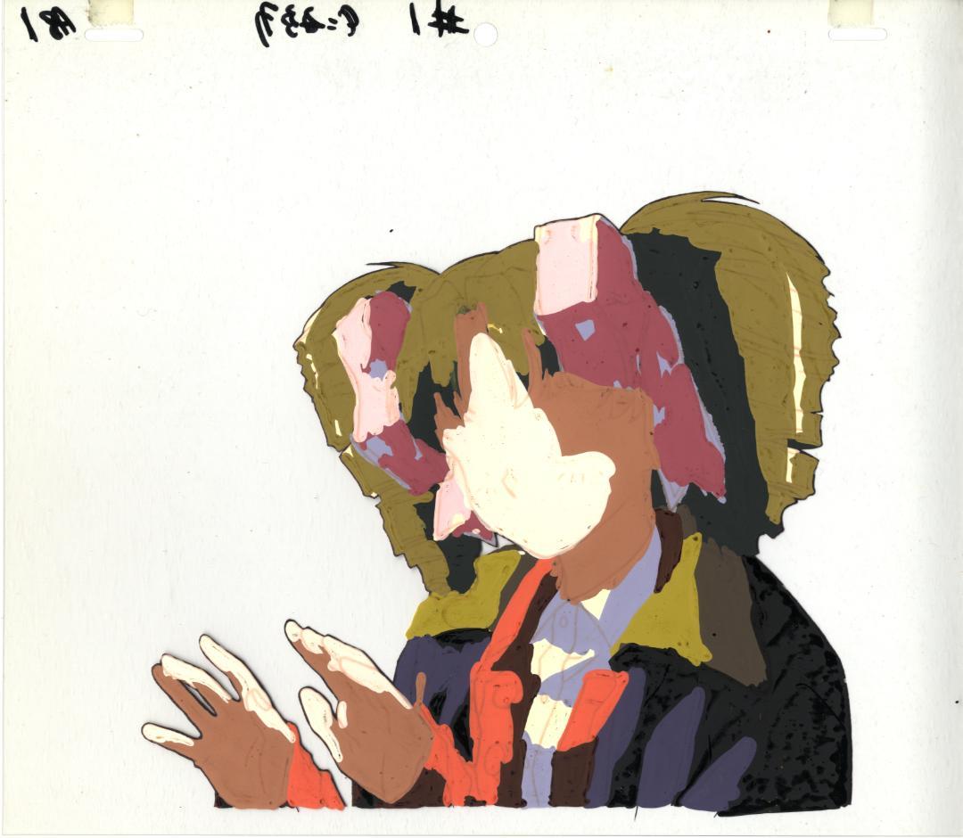 同級生 OVA1話 志村まみ セル画 手描き背景 - メルカリ