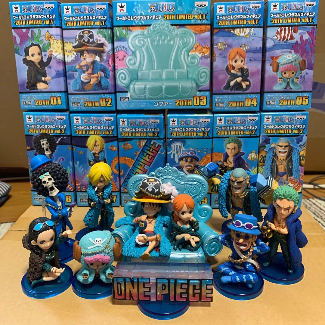 ワンピースフィギュア ワーコレ20周年 全11種 - メルカリ