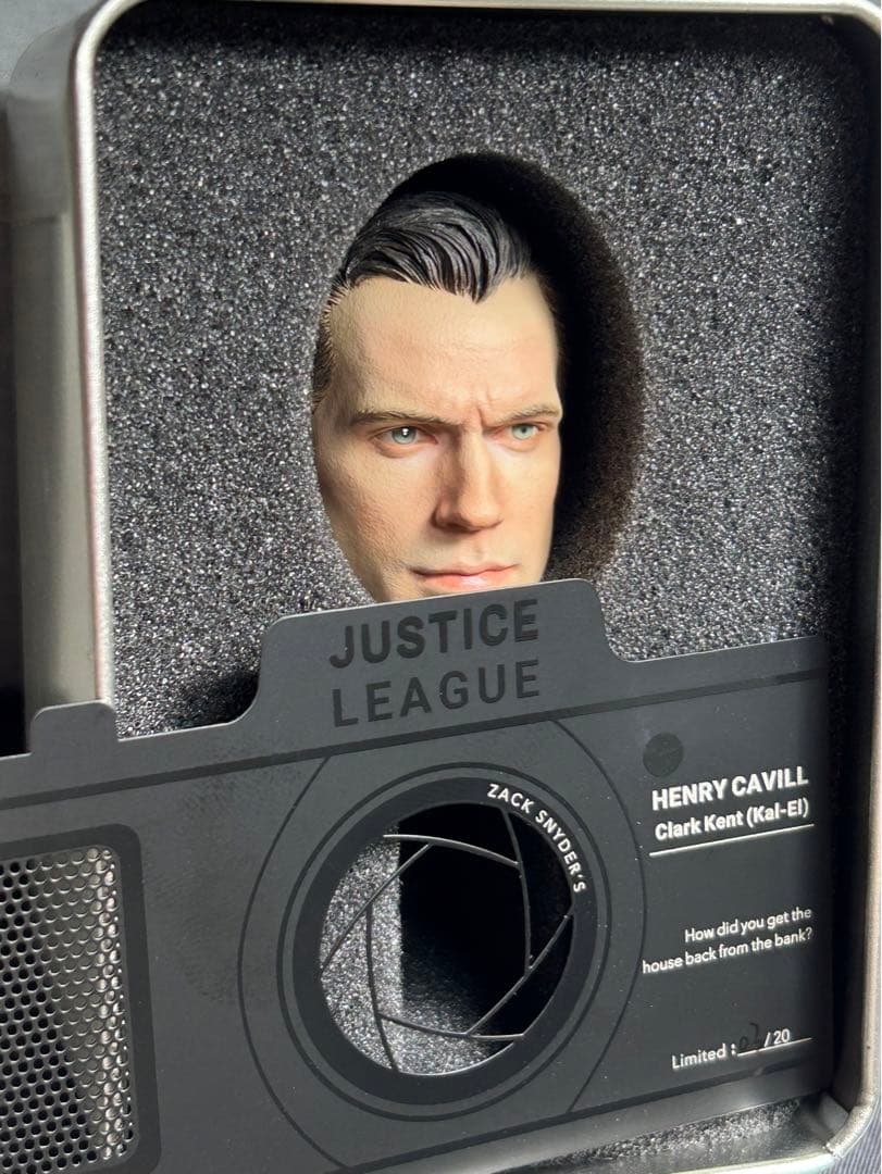 1/6 カスタムヘッド マン・オブ・スティール クラーク・ケント