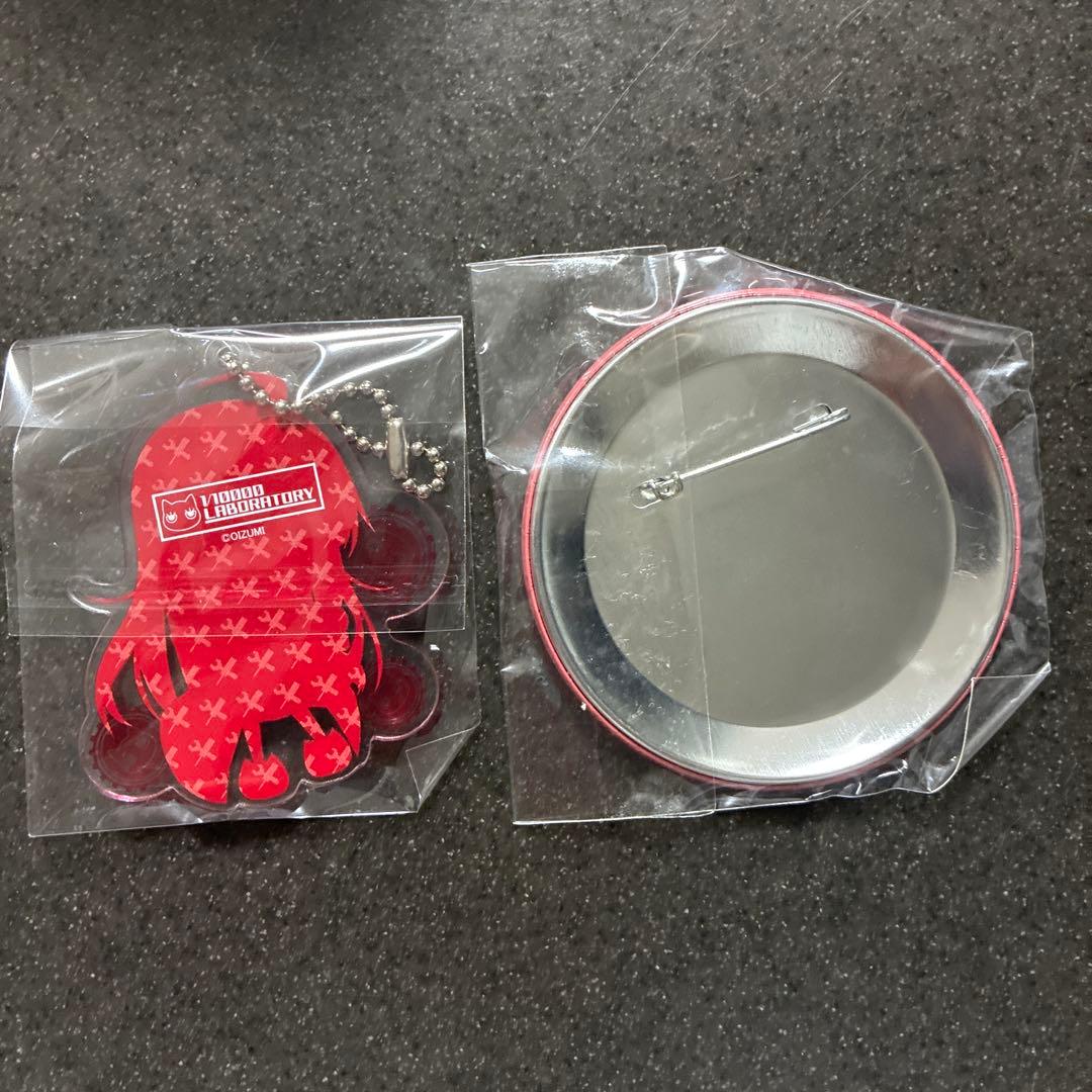 1000ちゃん ミリオ 缶バッジ 1000 party ‼︎ 2015 アクキー - メルカリ