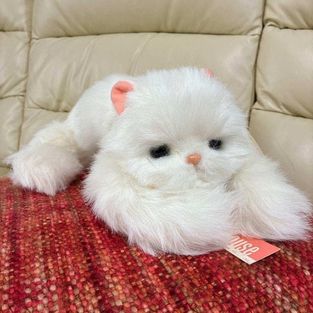 オオイケ　ペルシャネコ　ボビー　M オオイケ ペルシャ猫 ボビー レトロ 日本製 ぬいぐるみ 大 - メルカリ