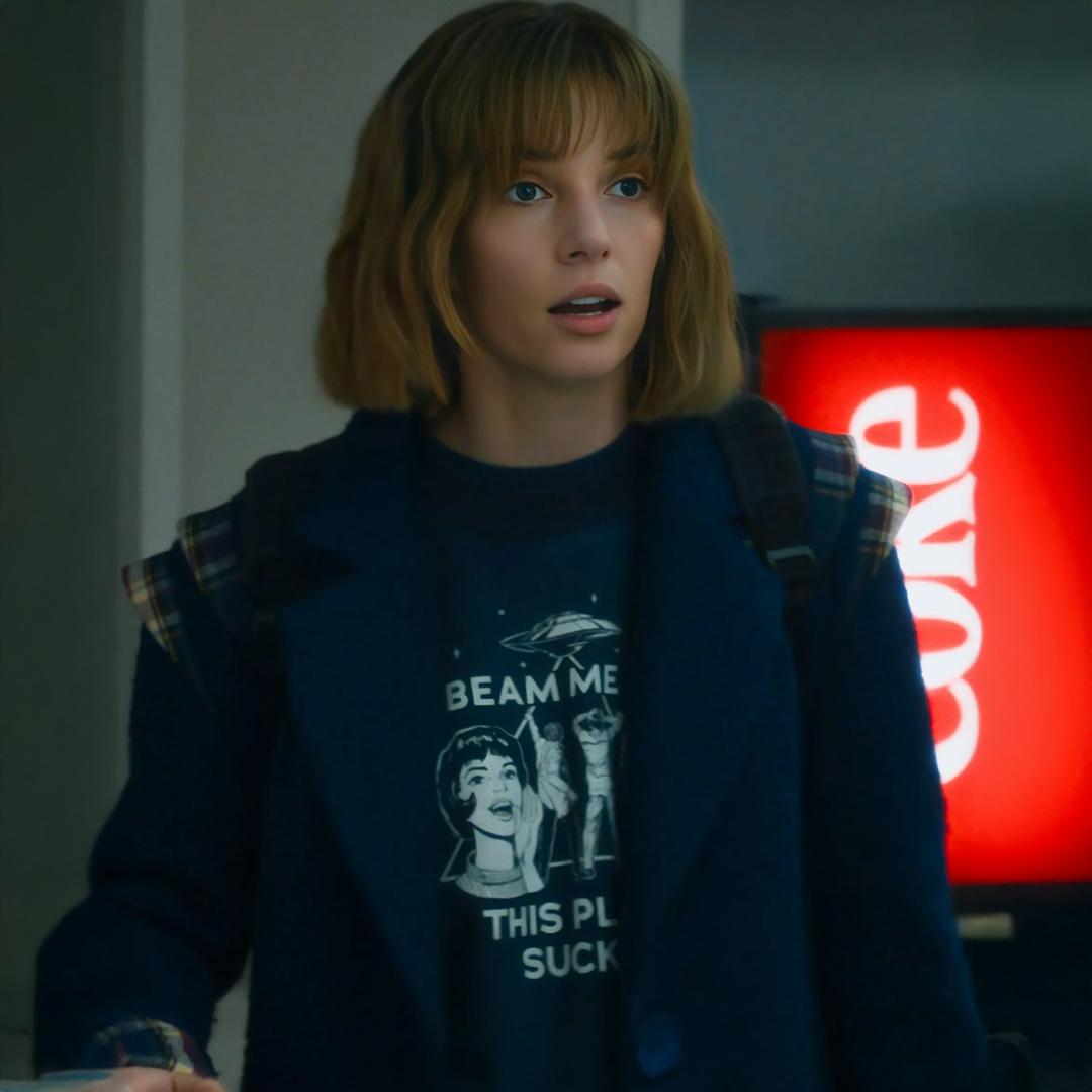 M ストレンジャーシングス スウェット ロビン STRANGER THINGS - メルカリ