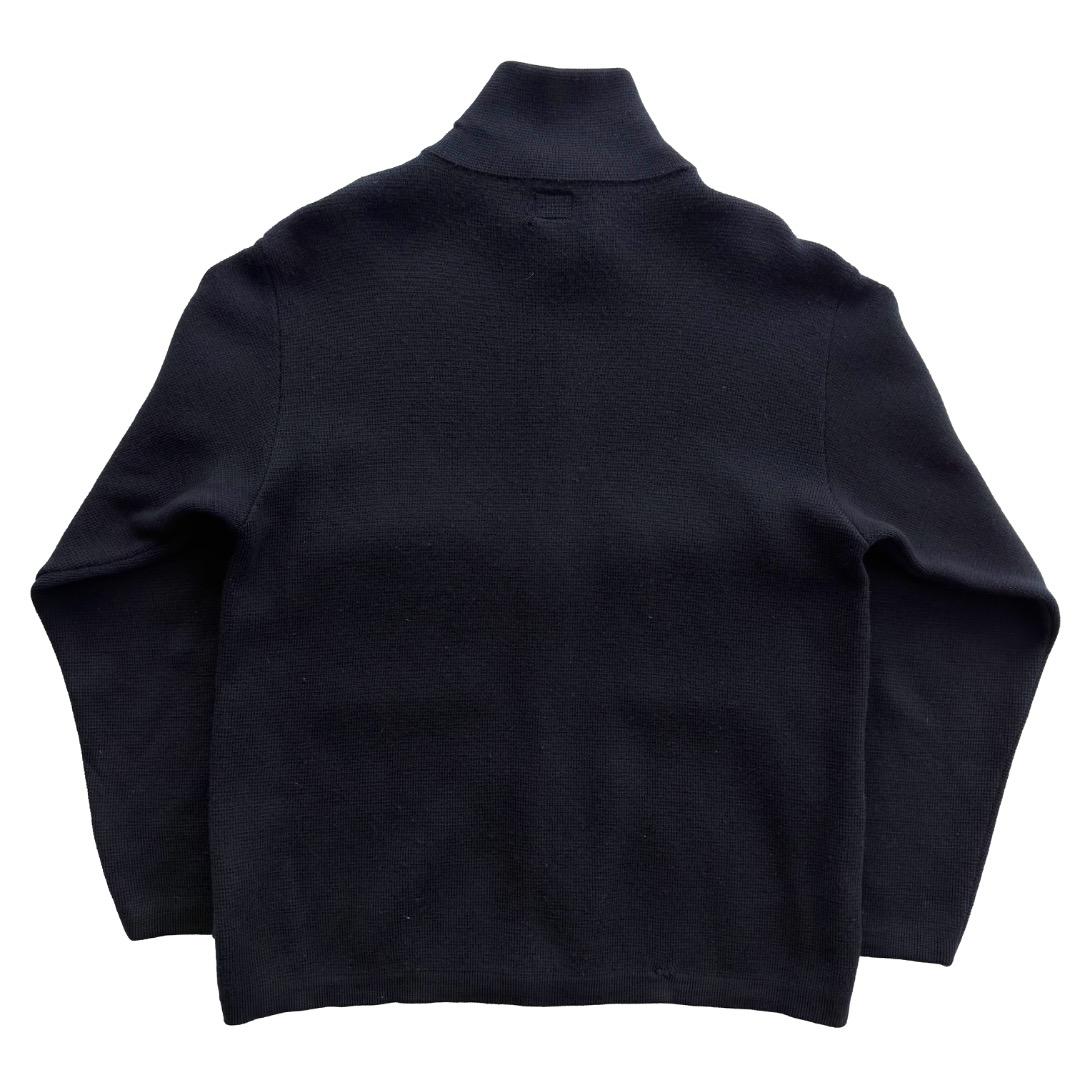 C.P.COMPANY ジップアップニット 5 ネイビー 2001A/W