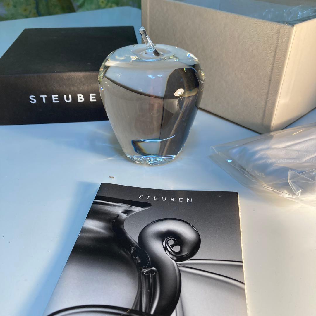 STEUABEN りんご　クリスタル　スチューベン　廃盤　希少　1990年代 2026年最新】steuben glassの人気アイテム - メルカリ