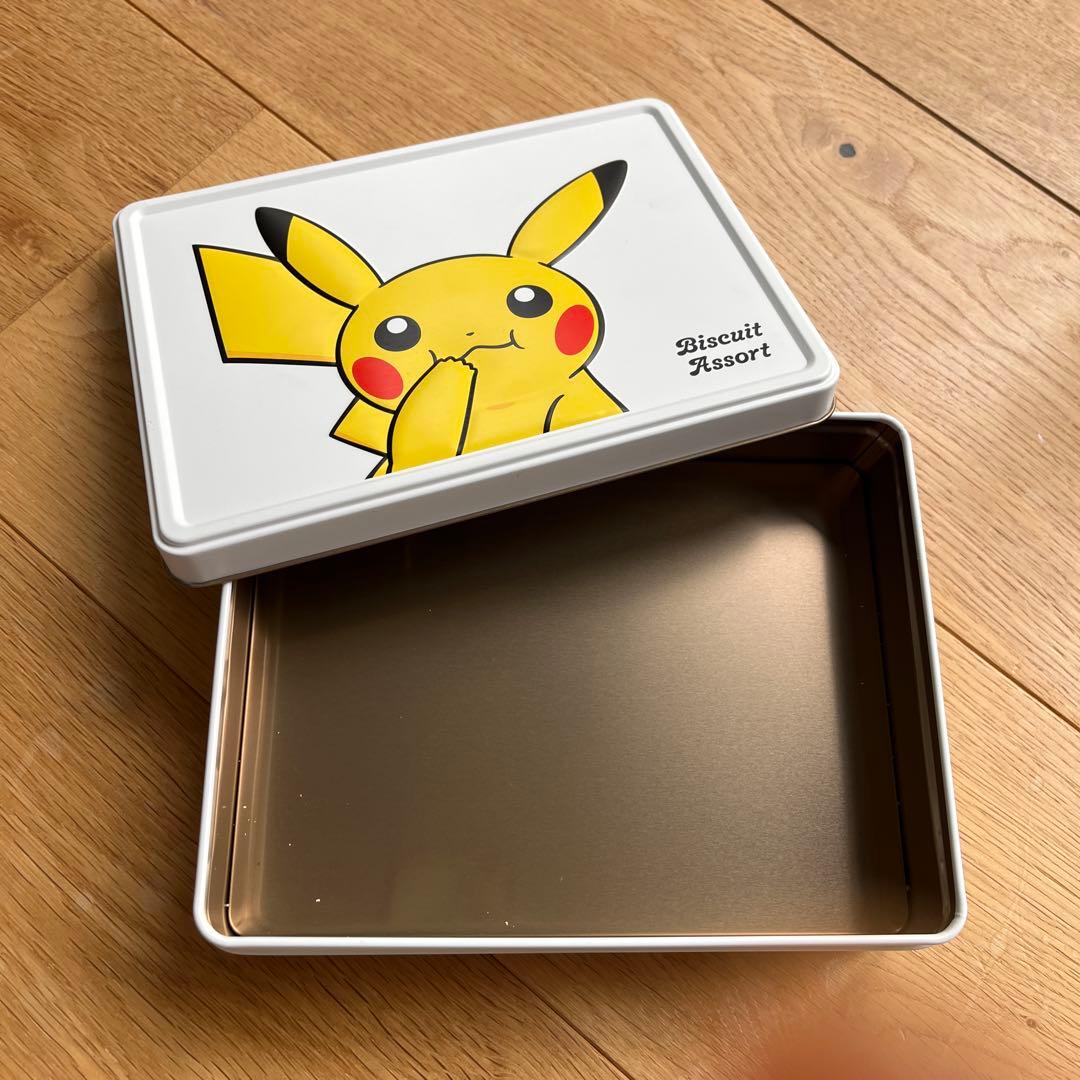 空缶箱 ポケモン ピカチュウ お菓子缶 空箱 ニューハイム - メルカリ