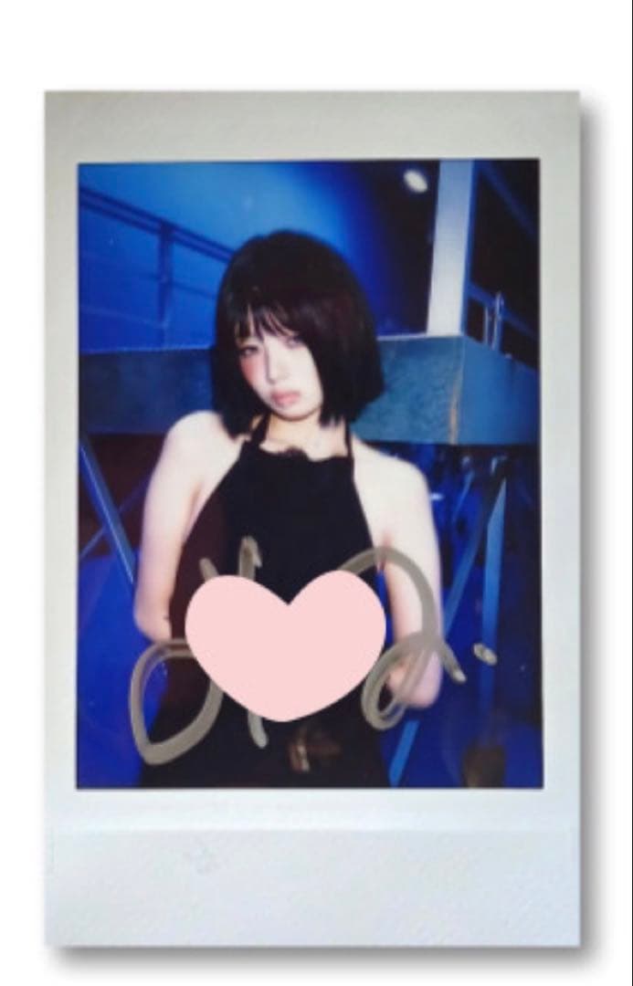 当選者限定】IVE レイ 直筆サイン入り ポラロイド AppleMusic - メルカリ