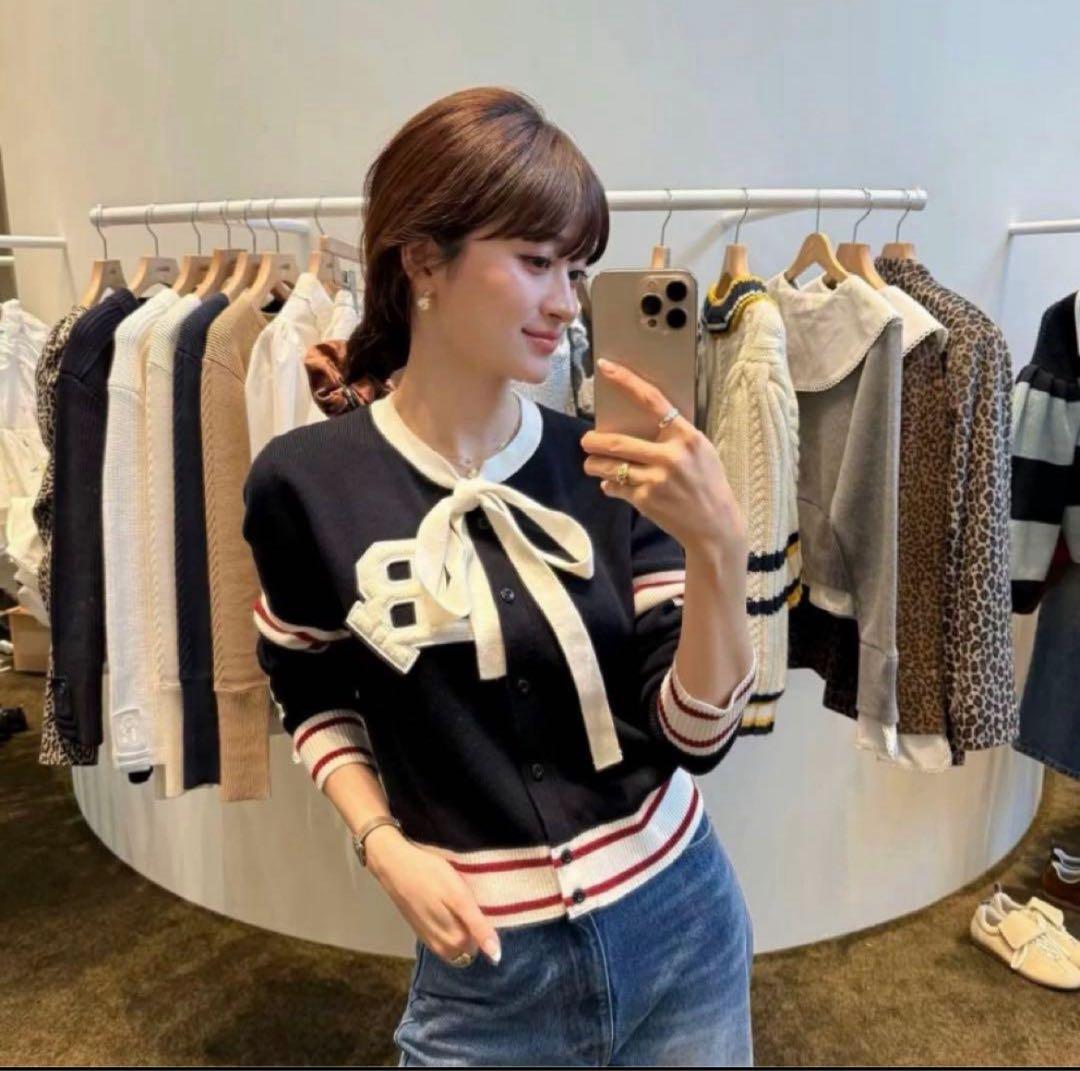 bibiy. B. CLUB TIE CARDIGAN - メルカリ