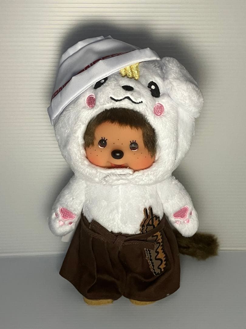 ご当地限定品】さのまる × モンチッチ Sサイズ ぬいぐるみ（黄