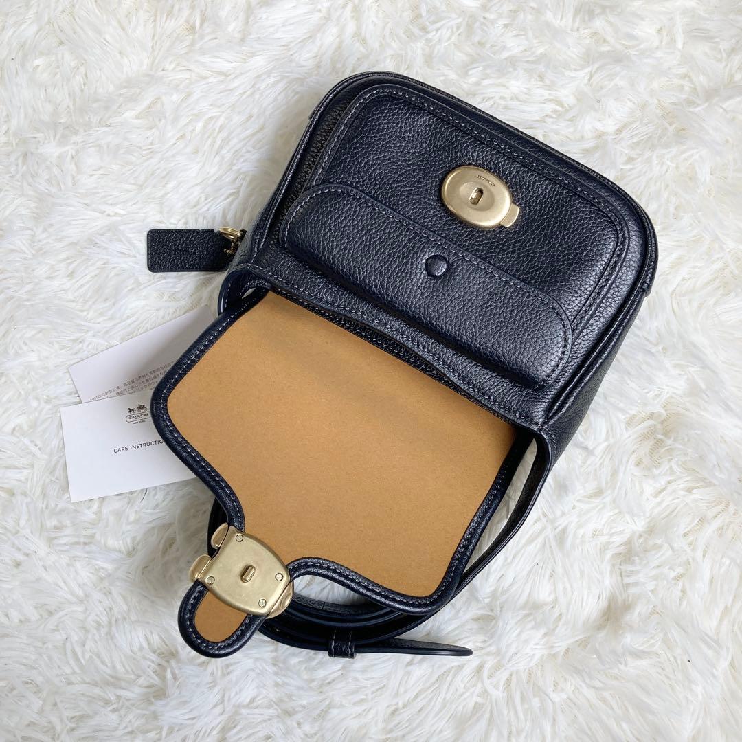 極美品 COACH コーチ タビー 19 メッセンジャー ブラック CJ846 - メルカリ