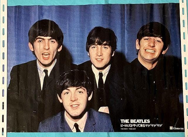 THE BEATLES ビートルズがやって来る ヤァ!ヤァ!ヤァ! B2ポスター