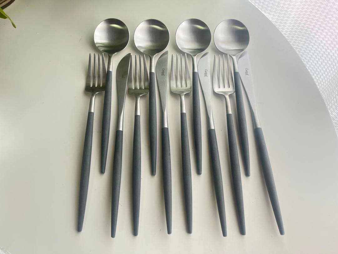 w*a様 Cutipolディナーカトラリー4セット(レスト付き)GOA 楽天市場】クチポール ゴア ディナーカトラリー 4点セット 6本セット