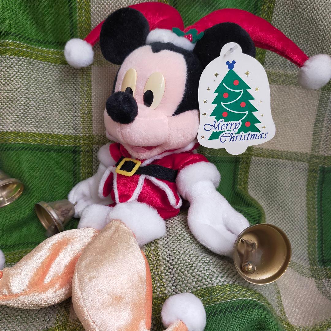 ディズニークリスマス ミッキー＆ミニーぬいぐるみ 15周年 タグ付