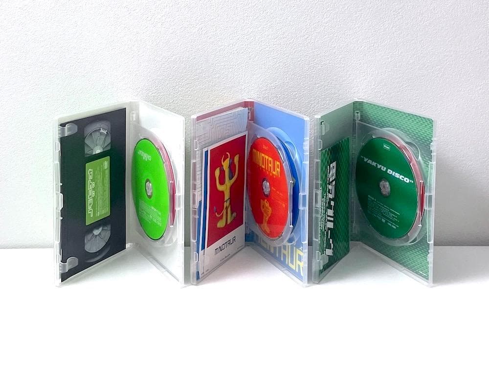 廃盤 限定特典BOX付 電気グルーヴ ノモビデオ 野球ディスコ 3タイトル