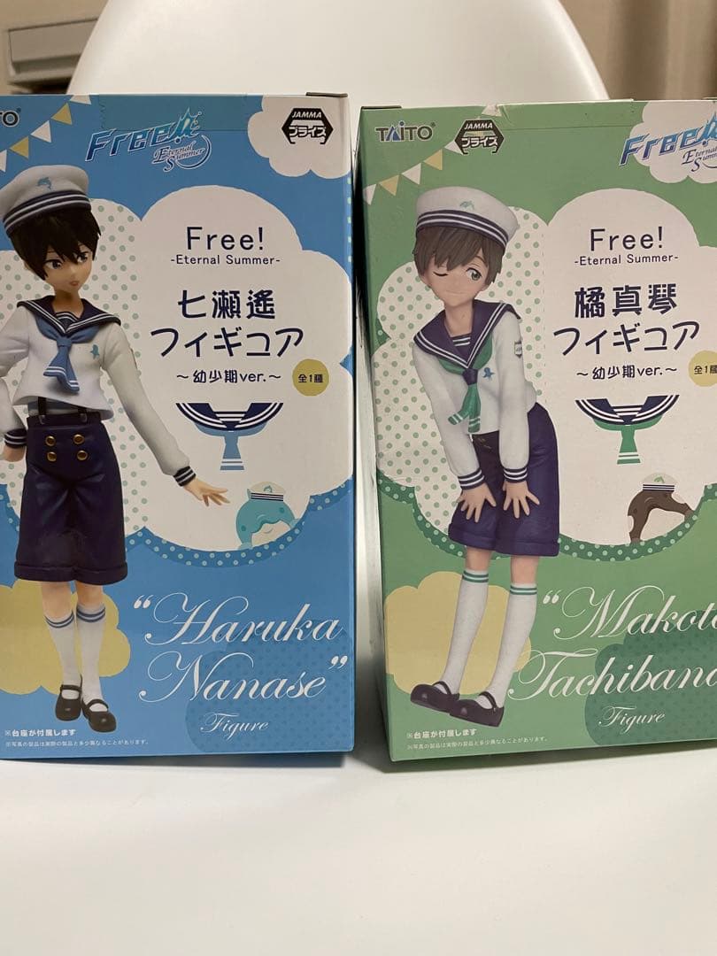 未開封 Free! -ES- 七瀬遙 橘真琴フィギュア 幼少期ver. - メルカリ