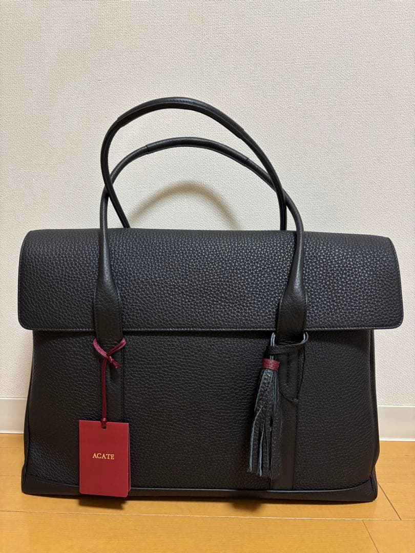 新品未使用品 ACATE トートバッグ ボストンバック ブラック トートバッグ | ACATE