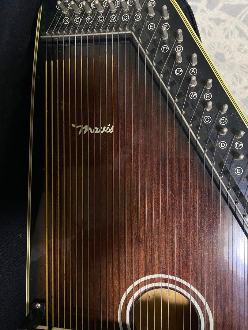 Matsui 19弦ハープ ケース付き