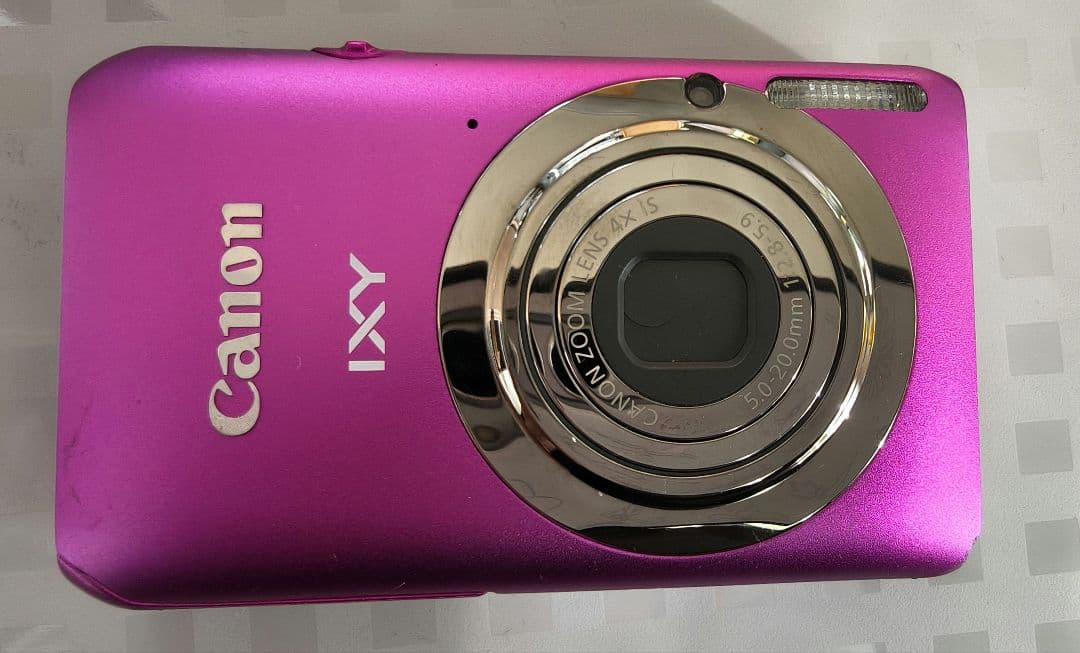 キャノン　Canon　デジタルカメラ　IXY210F ピンク　動作確認済み CONTAX（コンタックス） Canon デジタルカメラ IXY 210F ピンク