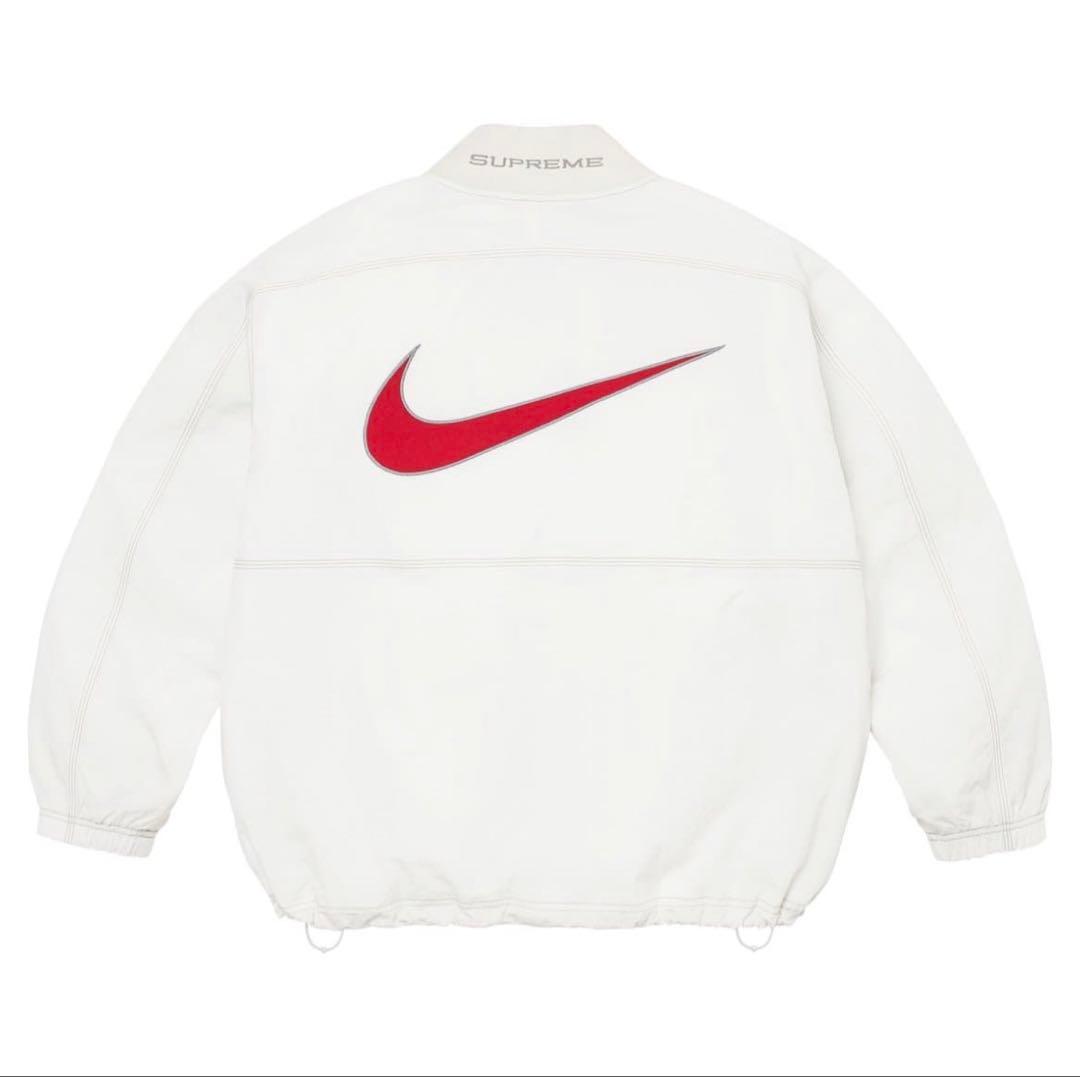 ジャケット・アウター Supreme x Nike Ripstop Pullover \"White\"