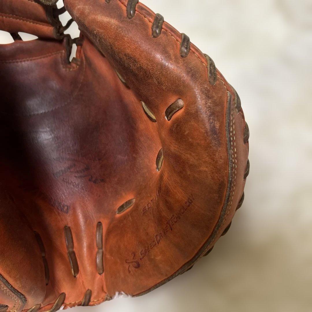 良品】ミズノプロ キャッチャーミット 硬式 オレンジ SDT-183 - メルカリ