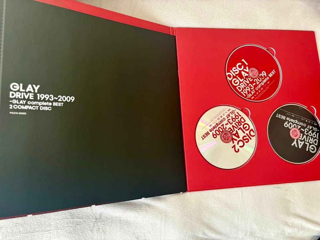 GLAY DRIVE complete BEST セット メガジャケ