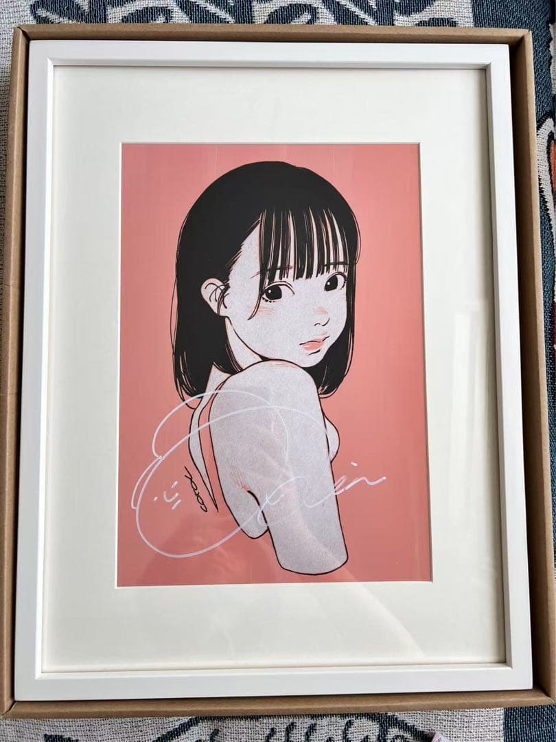 来栖りん古塔つみ 26時のマスカレイド 10枚限定直筆サイン入シルクスクリーン with a girl Cotoh tsumi POP UP STORE | on and on Co., Ltd.