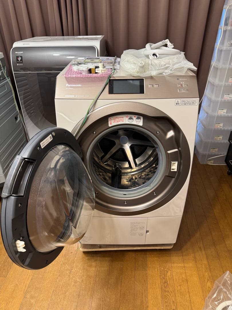 動作保証3ケ月 パナソニック ドラム式洗濯機 NA-VX900AL 分解清掃済み
