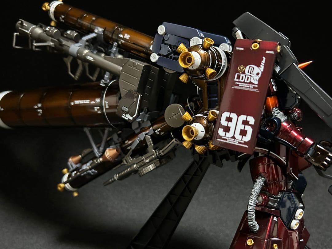 MG サイコザクver.ka キャンディーグラデーション全塗装済み完成品