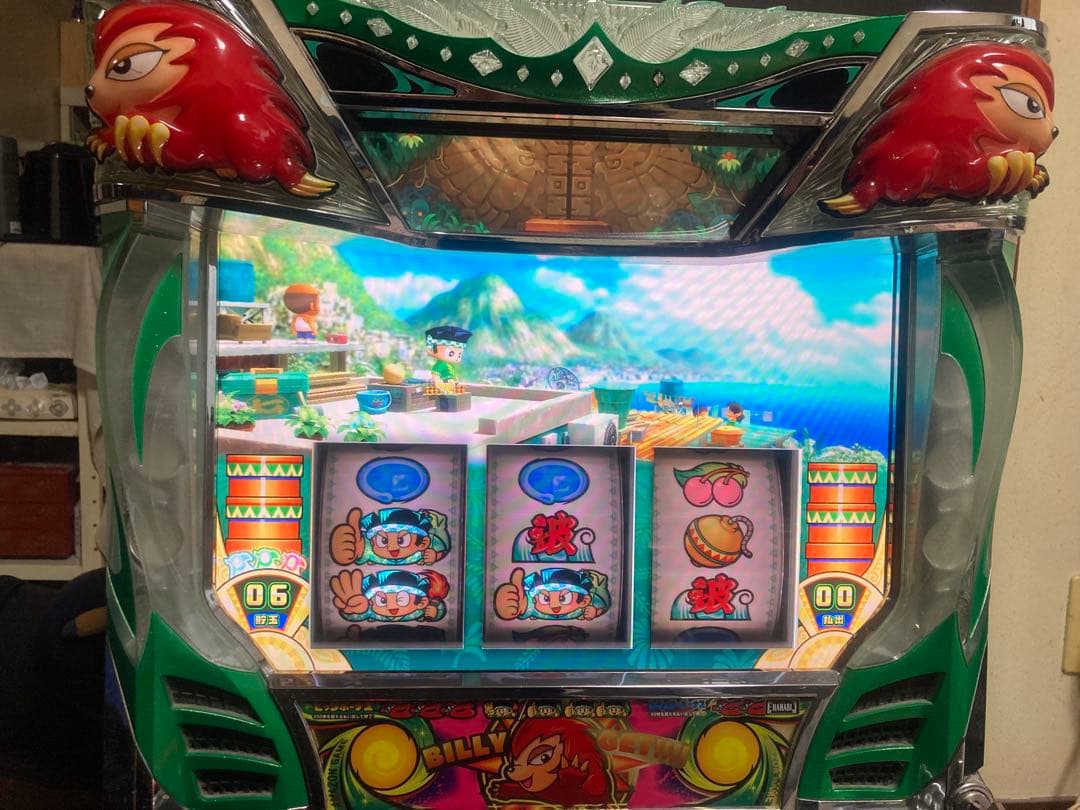 《配送不可　札幌発》実機　緑ドン VIVA!情熱南米編　データー機付き