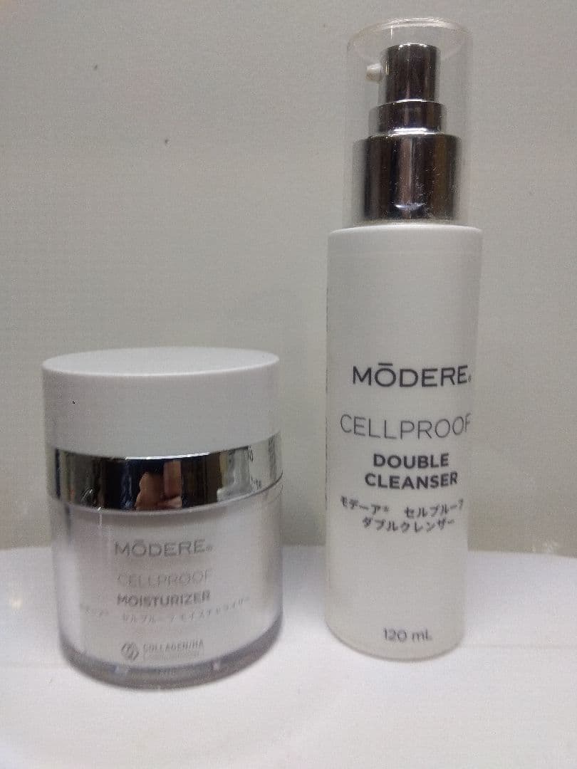 MODERE. CELLPROOF ダブルクレンザー＆モイスチャライザー 試してみた】セルプルーフ ダブルクレンザー MODEREの効果・肌質別の