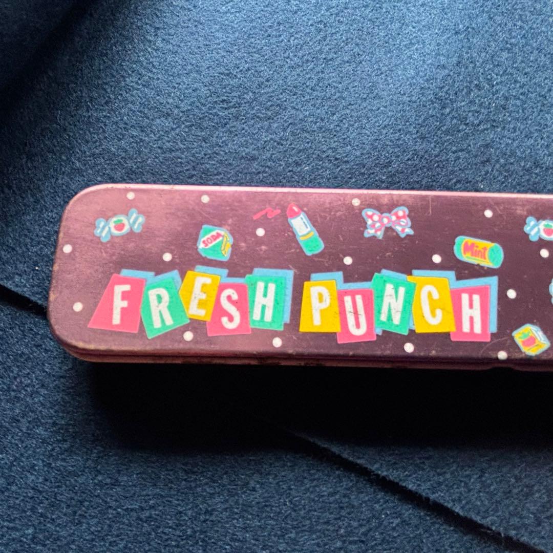 昭和レトロカンペン フレッシュパンチ サンリオ 昭和レトロ筆箱 レア