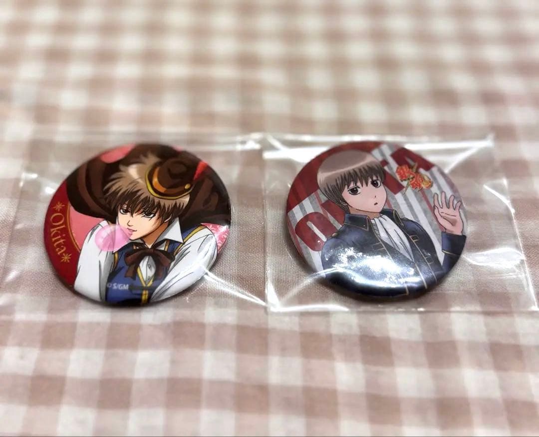 銀魂 沖田総悟 缶バッジ 2点 セット 童話 - メルカリ