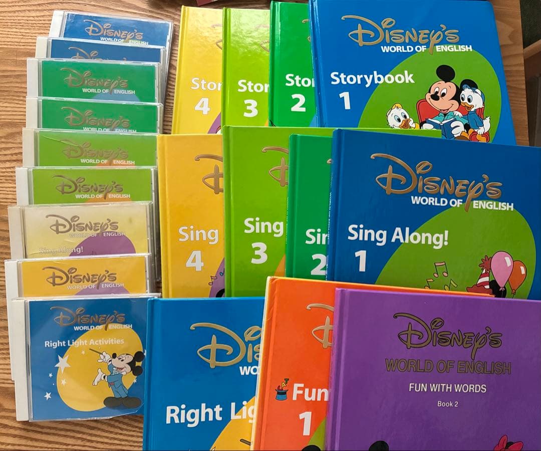 World family DWE CD テキスト ディズニー英語システム 英語ソングCD 歌詞ブック ワールドファミリー