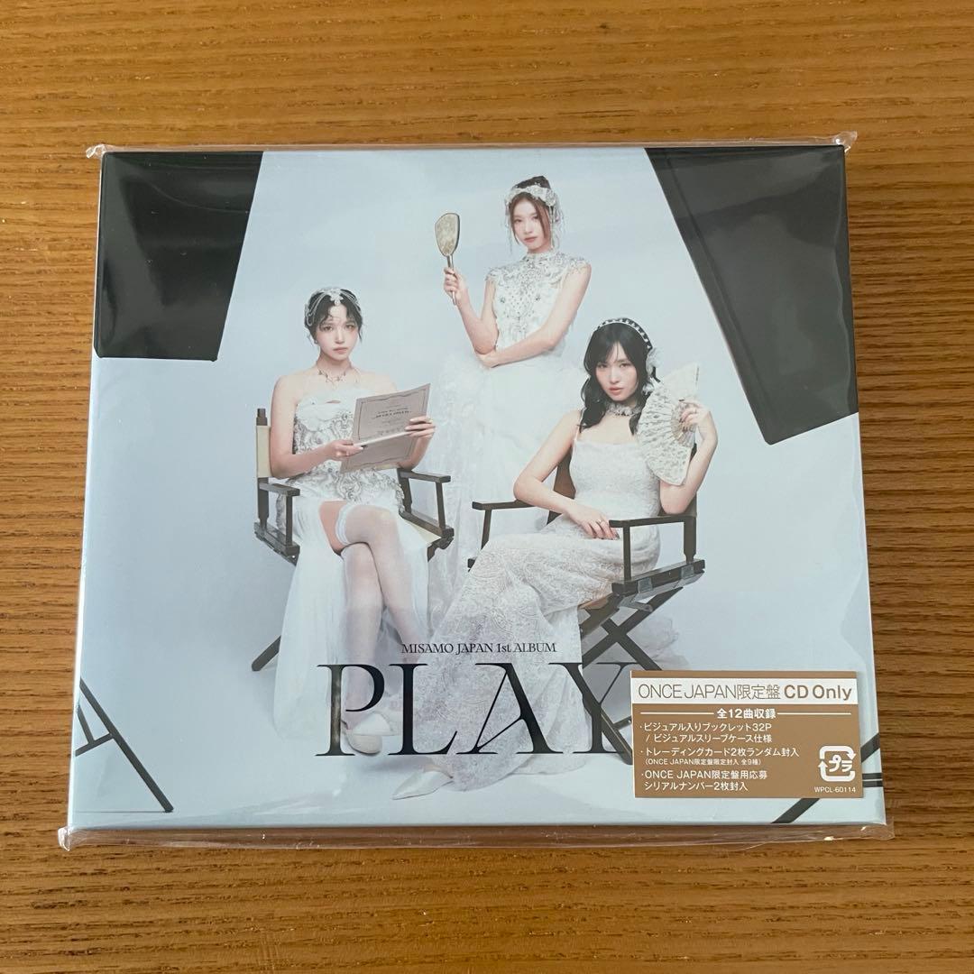 misamo PLAY ONCE JAPAN限定盤 アルバム 開封済み - メルカリ